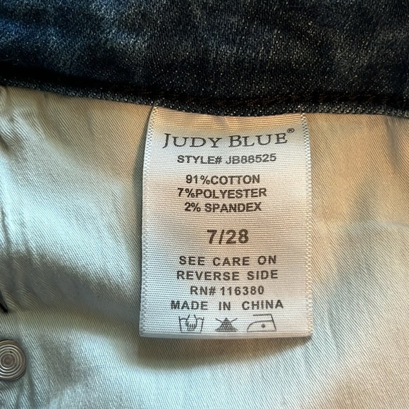 Judy Blue Skinny Fit High Rise Size 7/28 - Picture 12 of 16